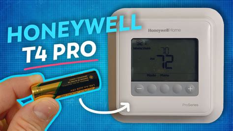 Honeywell home thermostat battery change. Things To Know About Honeywell home thermostat battery change. 